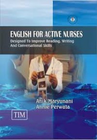 Image of English for active nurses designed to improve reading writing and conversational skills