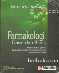 Image of Farmakologi : dasar dan klinik [Buku 3, Edisi 8]