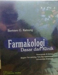 Image of Farmakologi  : dasar dan klinik [Buku 1, Edisi 8]