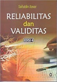 Image of Reliabilitas dan validitas [Edisi 4]