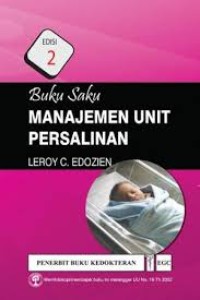 Image of Manajemen unit persalinan : buku saku