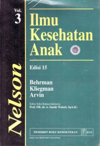 Image of Ilmu kesehatan anak Nelson (Vol. 3)