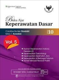 Image of Buku ajar keperawatan dasar  [Edisi 10, Vol.5]